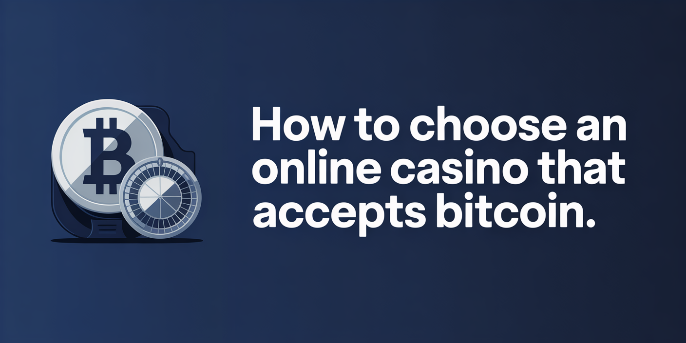 How to Choose an Online Casino that Accepts Bitcoin